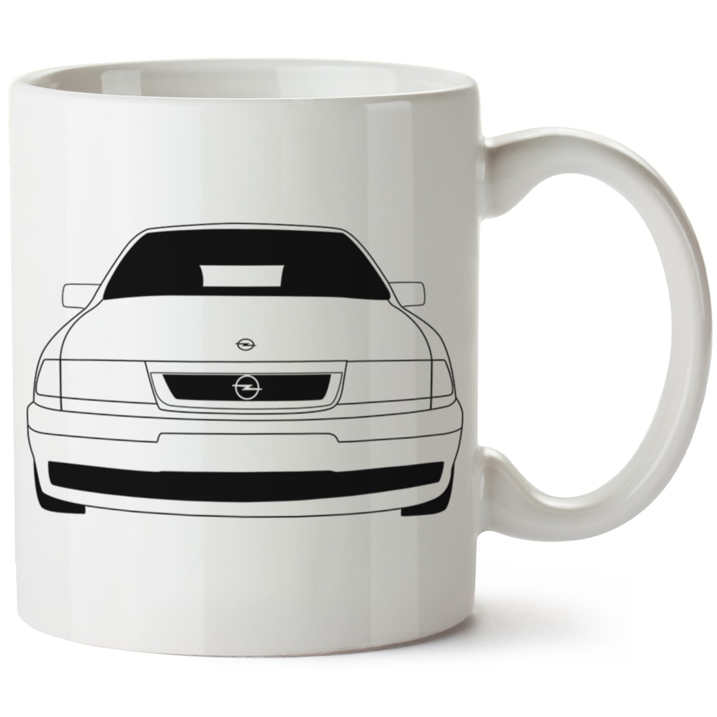 Opel Vectra A Baskılı Porselen Kupa Bardak