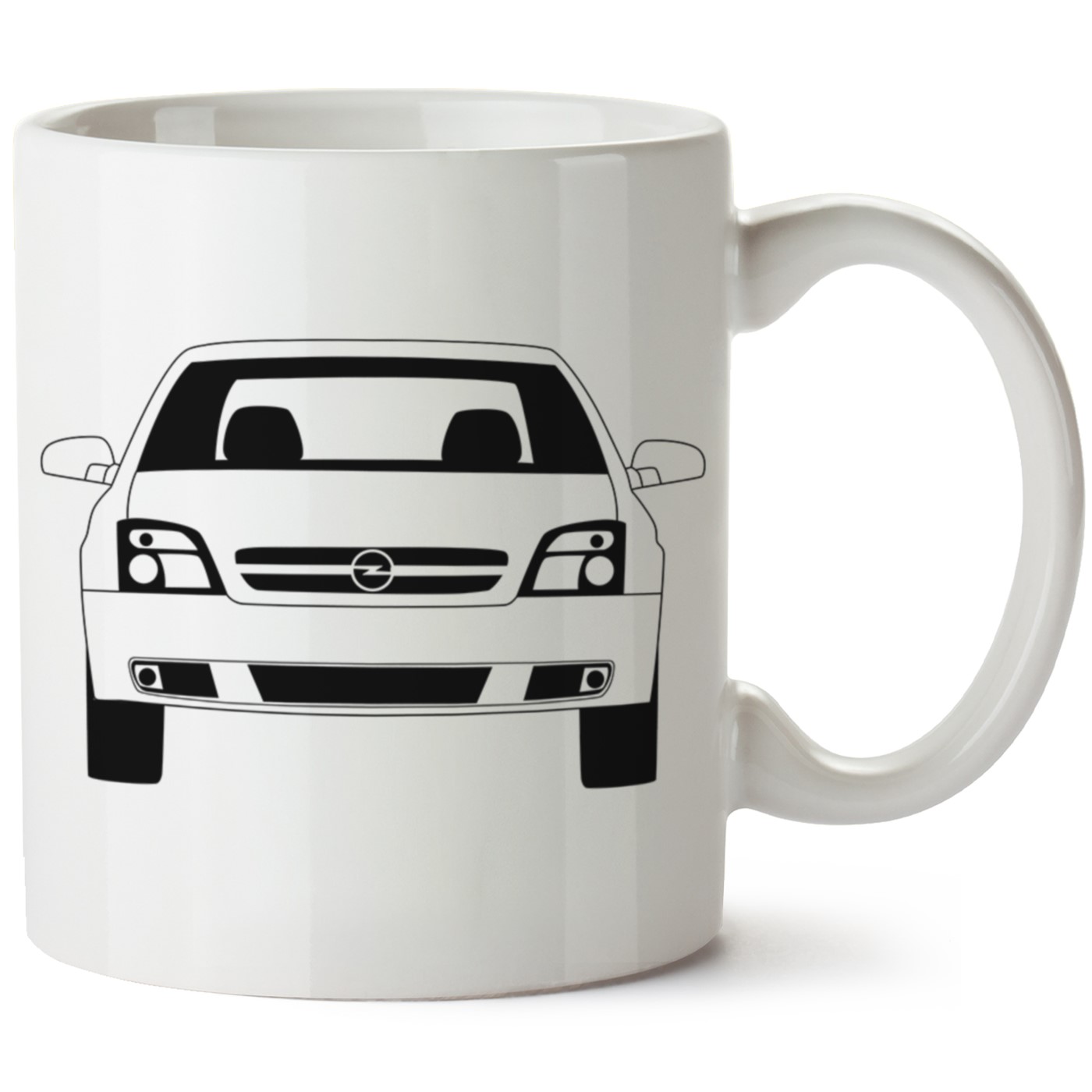 Opel Vectra C Baskılı Porselen Kupa Bardak