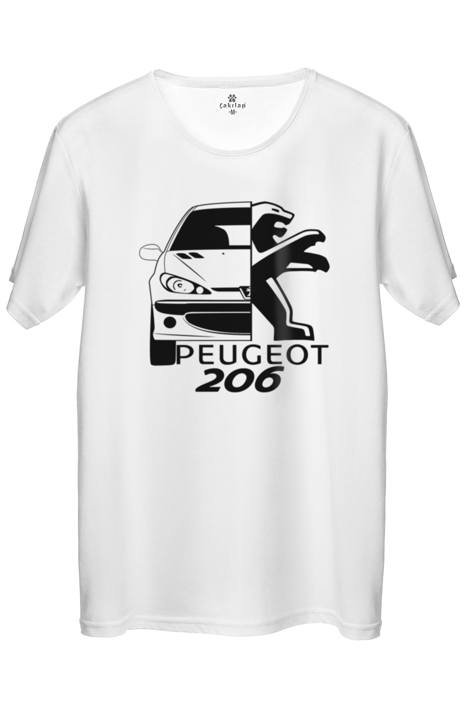 Peugeot 206 Baskılı Regular Tişört