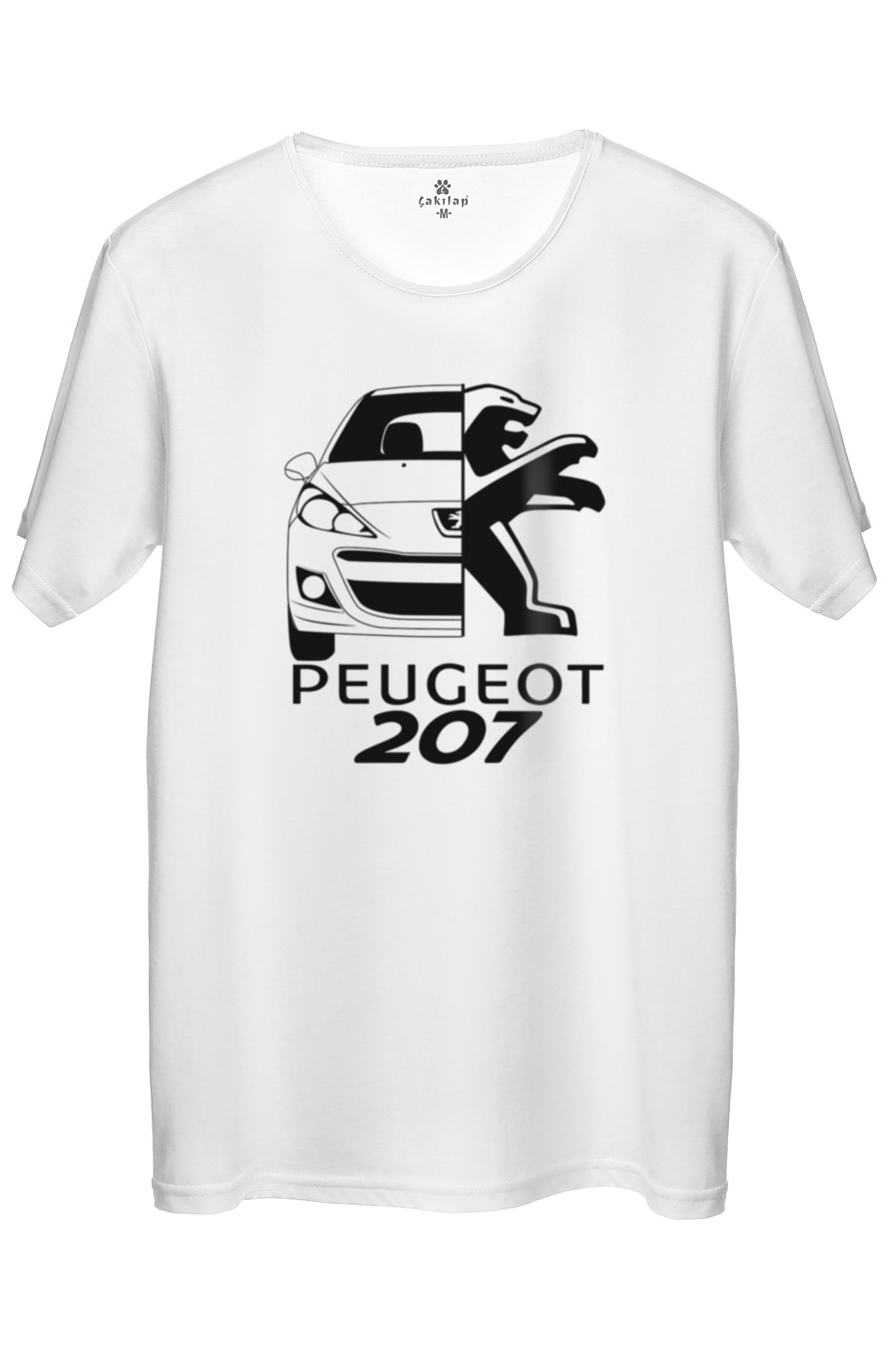 Peugeot 207 Baskılı Regular Tişört