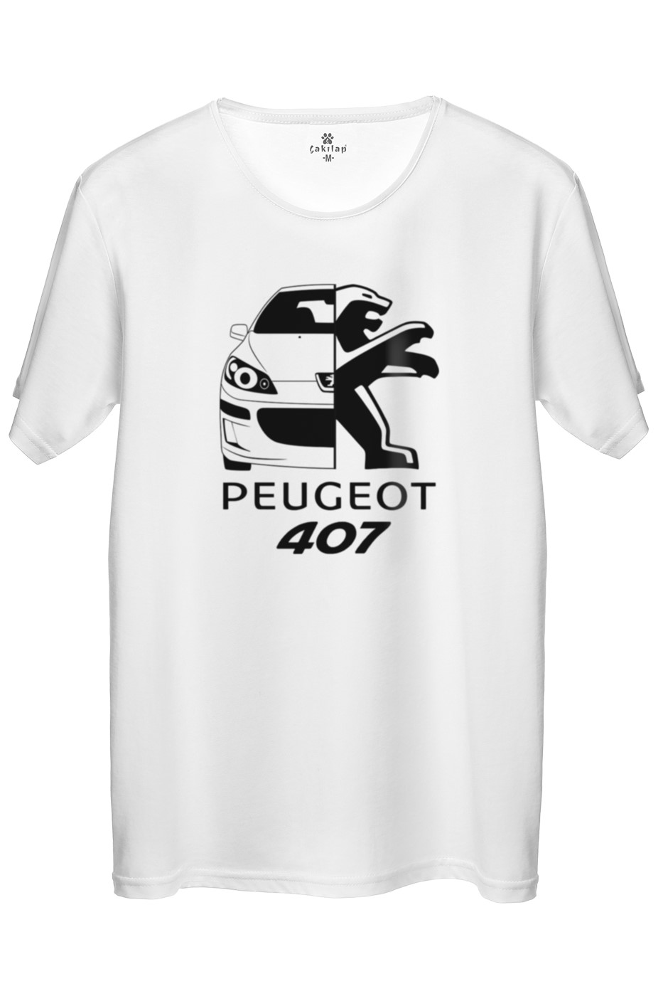 Peugeot 407 Baskılı Regular Tişört