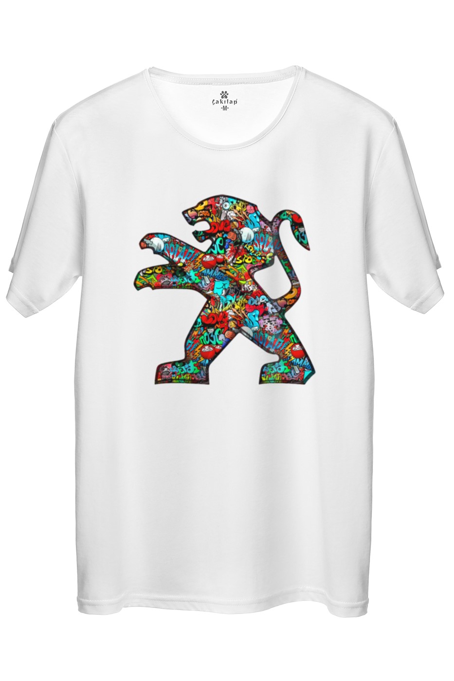 Peugeot Logo Baskılı Regular Tişört