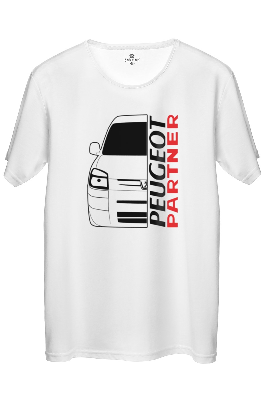 Peugeot Partner Baskılı Regular Tişört