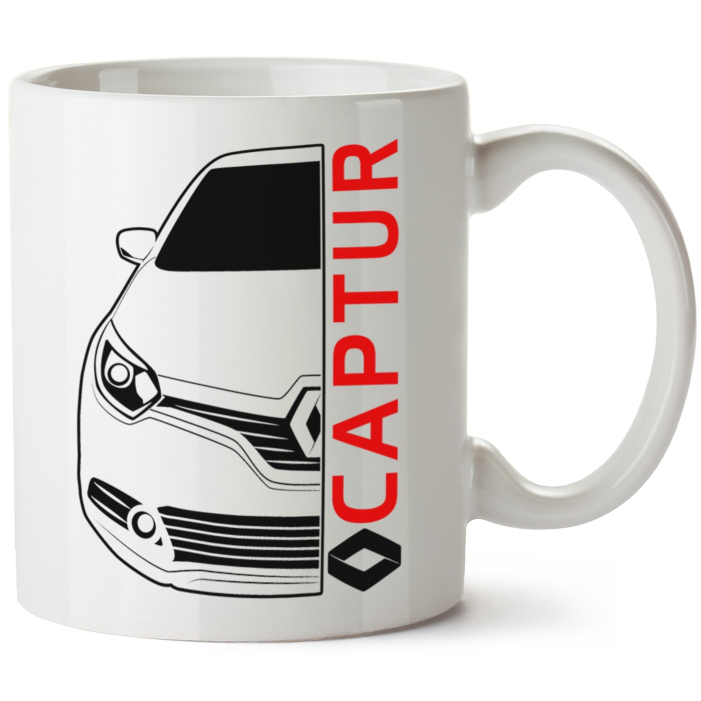 Renault Captur Baskılı Porselen Kupa Bardak