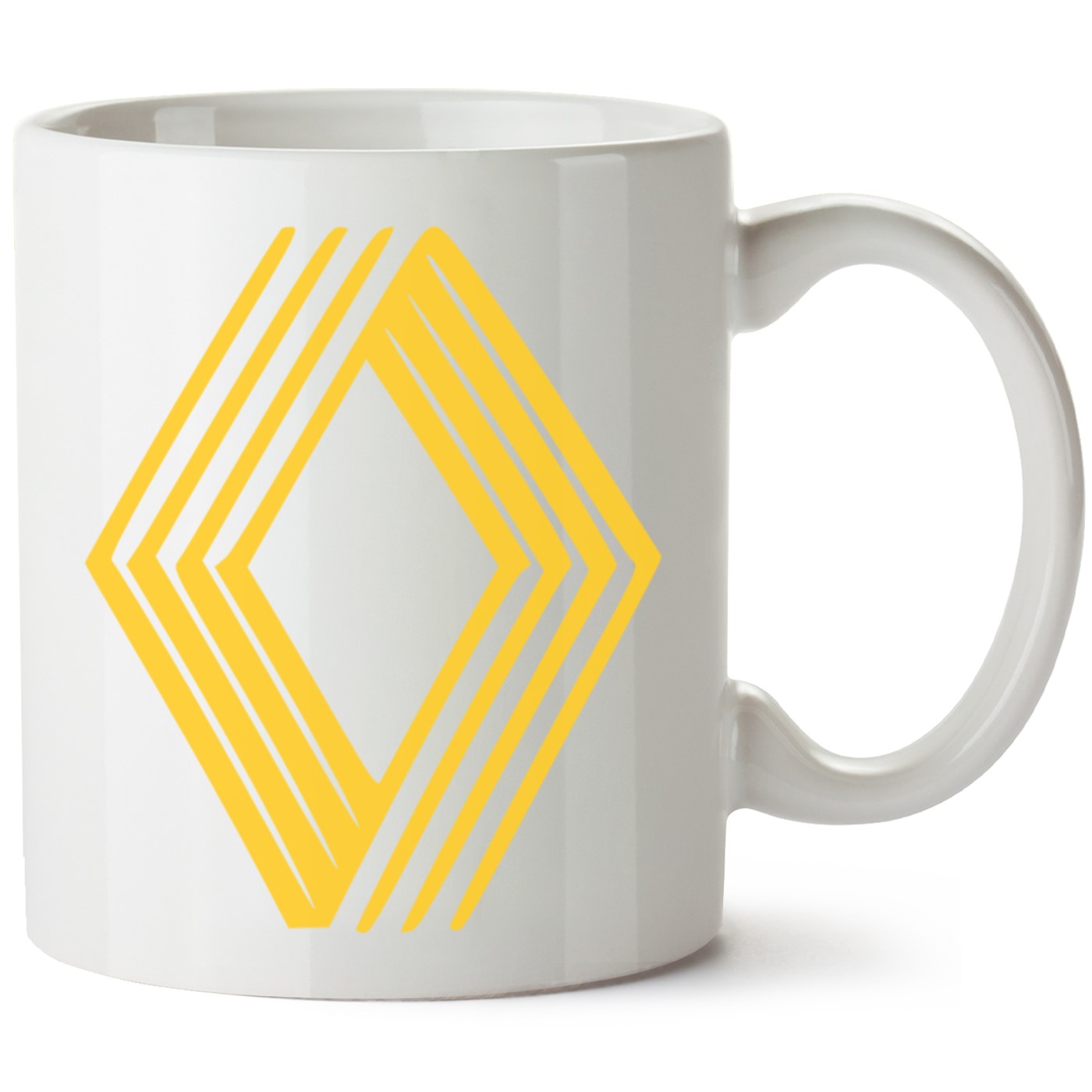 Renault Logo Baskılı Porselen Kupa Bardak