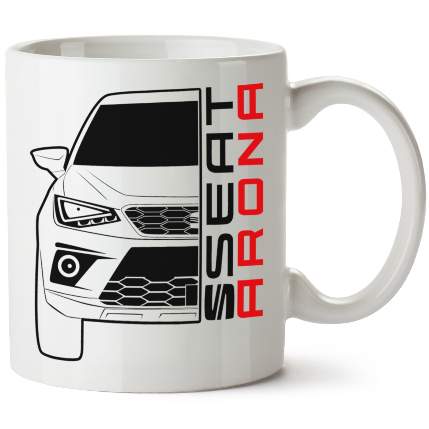 Seat Arona Baskılı Porselen Kupa Bardak