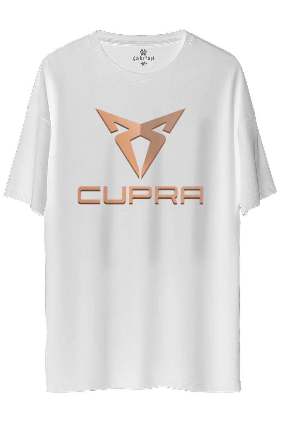 Seat Cupra Logo Baskılı Oversize Tişört