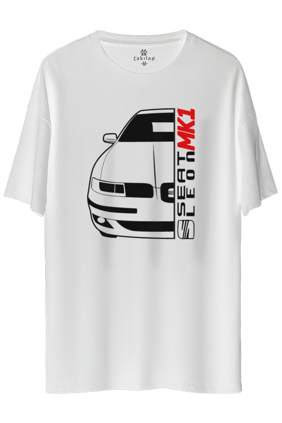 Seat Leon Mk1 Baskılı Oversize Tişört