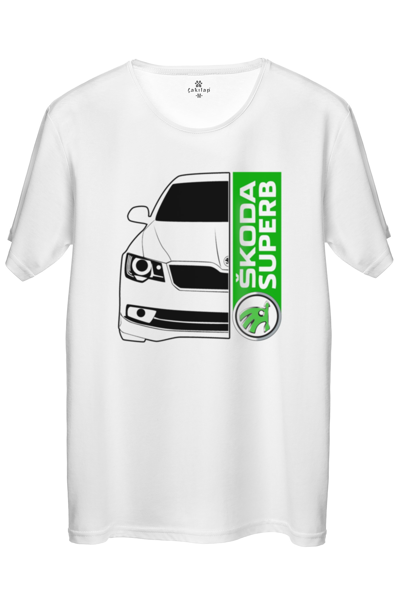 Skoda Superbb5-5 Baskılı Regular Tişört