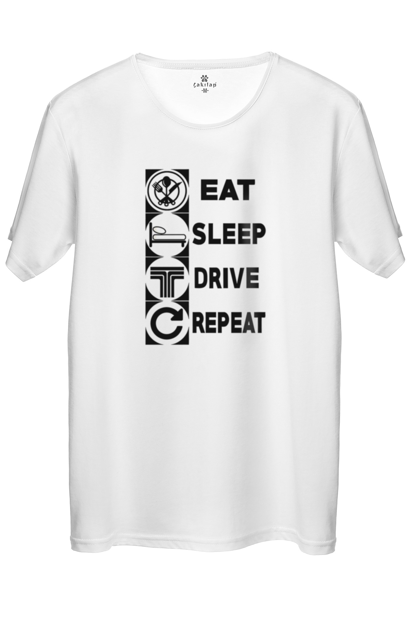 Tofaş Logo Baskılı Regular Tişört