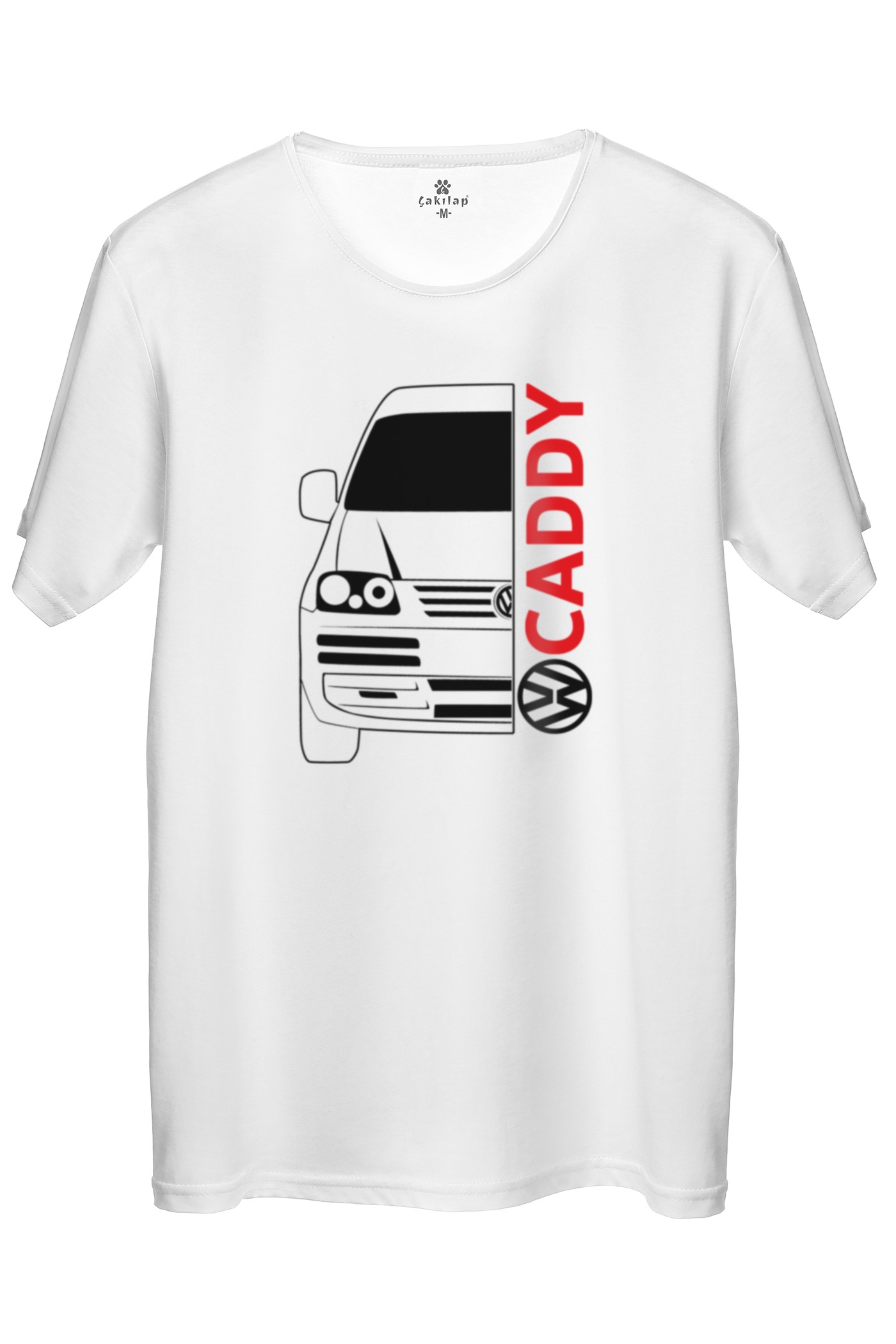 Vw Caddy Baskılı Regular Tişört