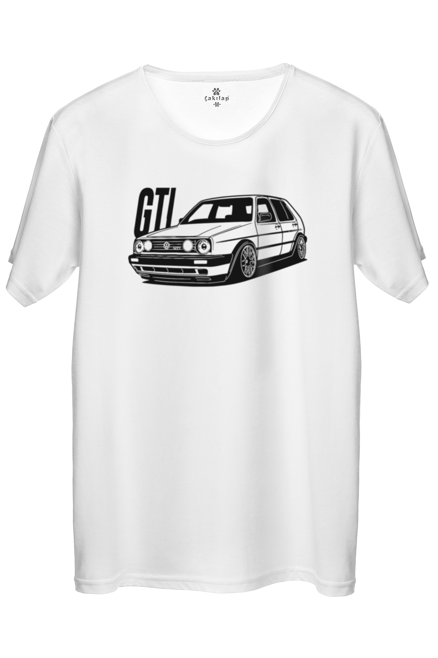 Vw Golf 2 Baskılı Regular Tişört