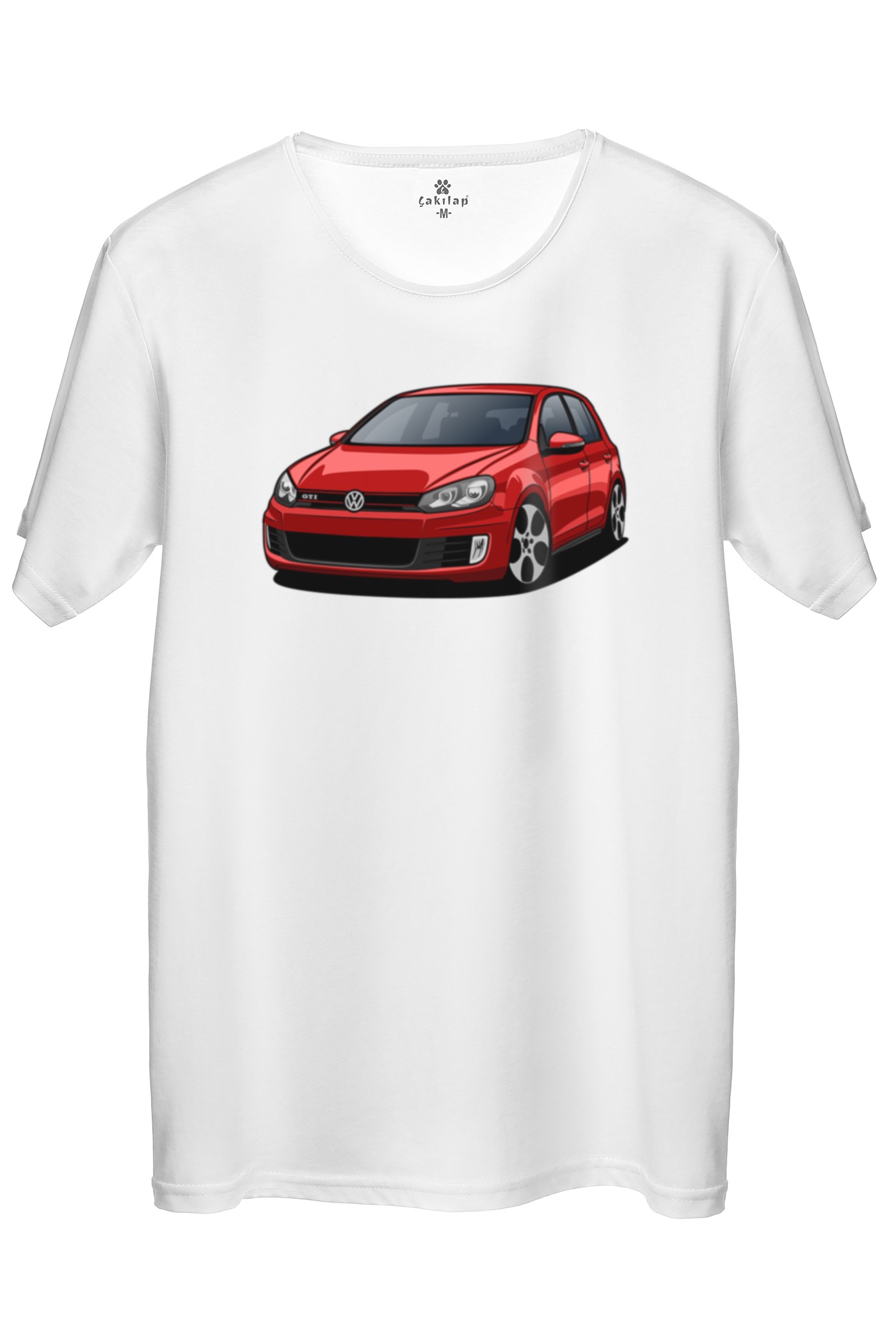 Vw Golf 6 Baskılı Regular Tişört