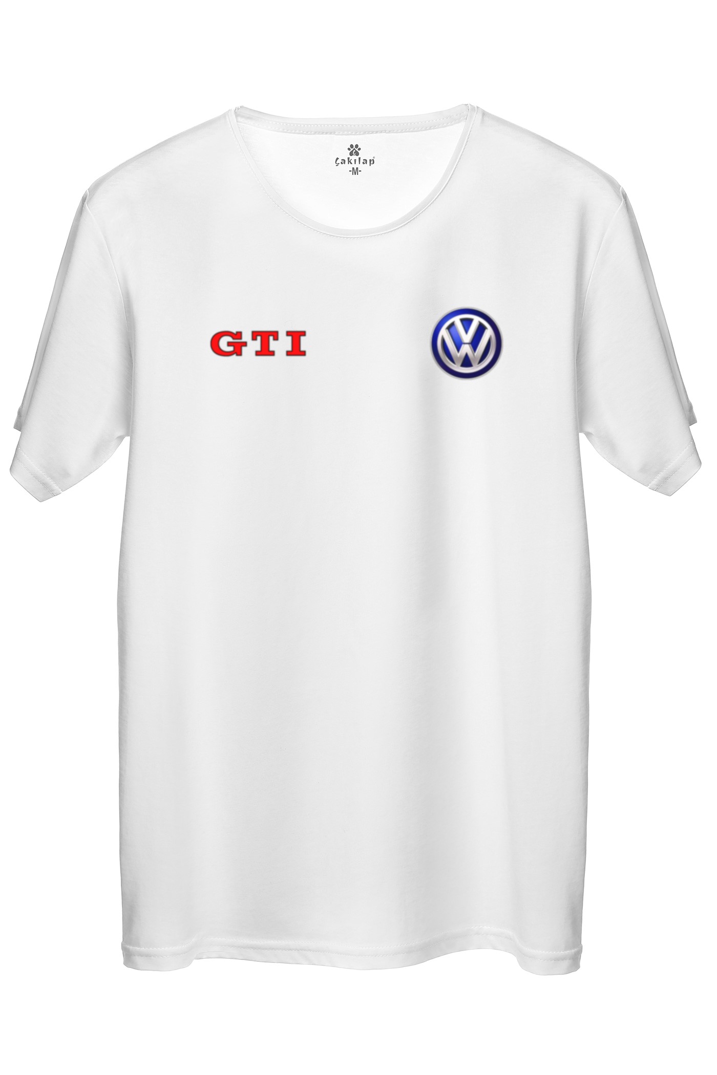Vw Gti Logo Baskılı Regular Tişört