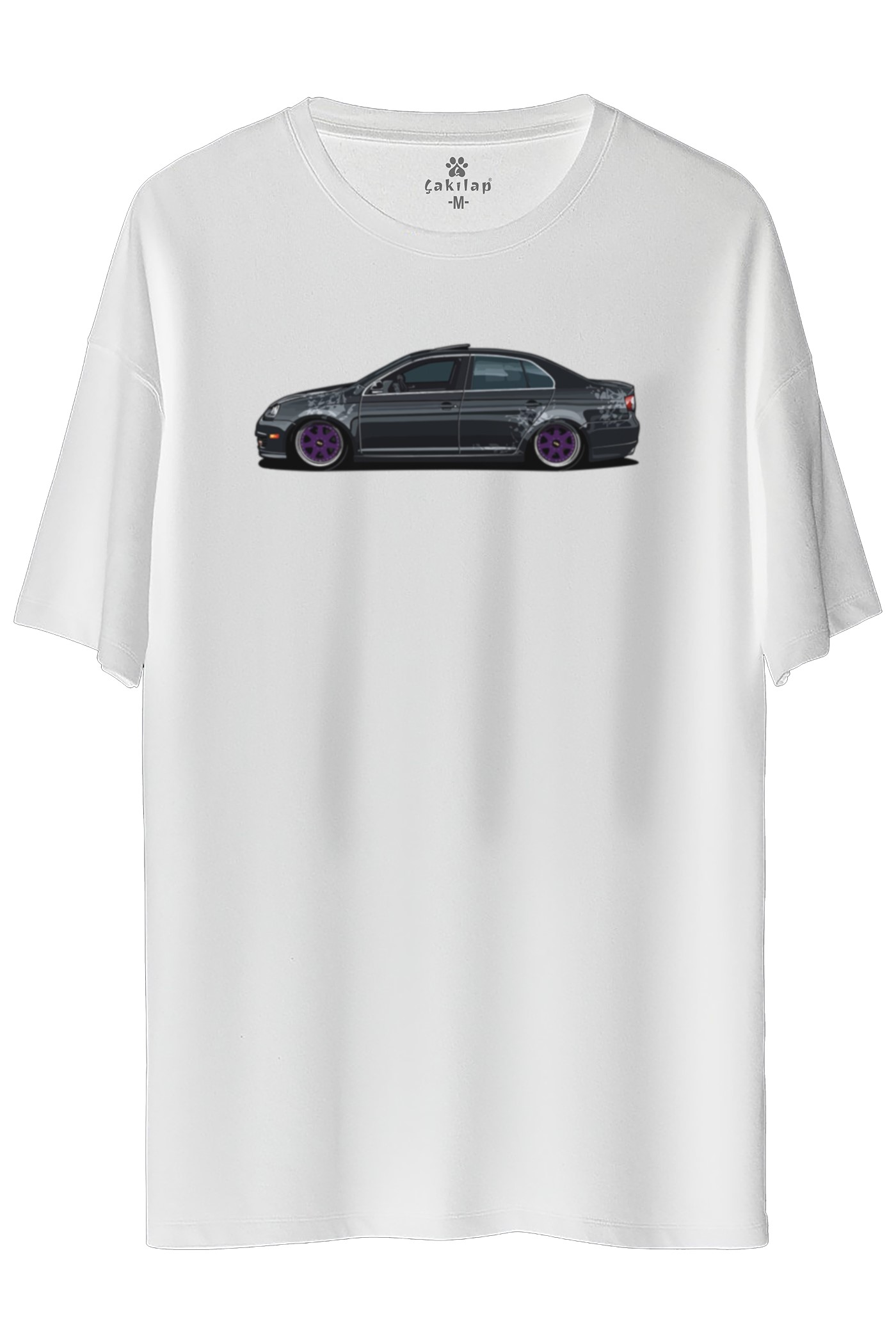 Vw Jetta Mk5 Baskılı Oversize Tişört