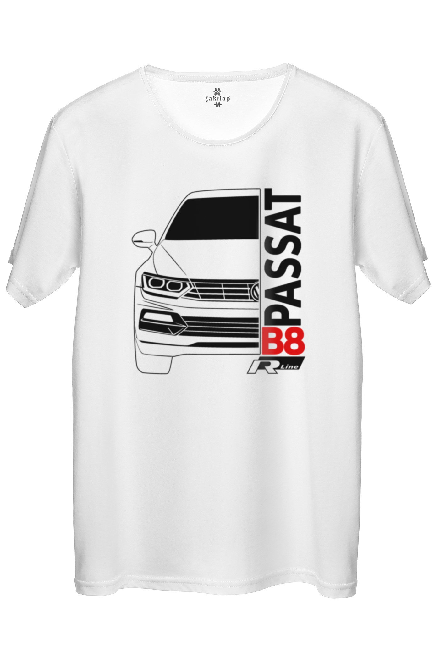 Vw Passat B8 Baskılı Regular Tişört