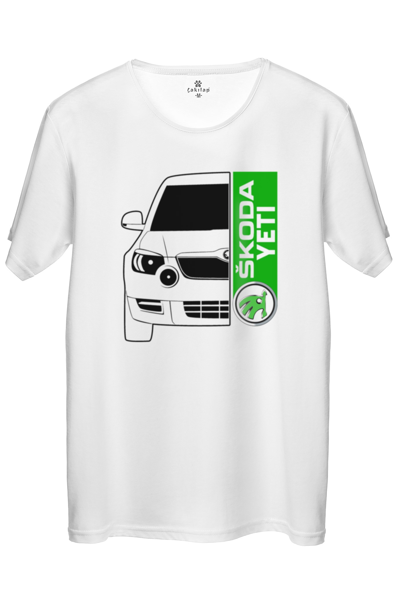 Skoda Yeti Baskılı Regular Tişört