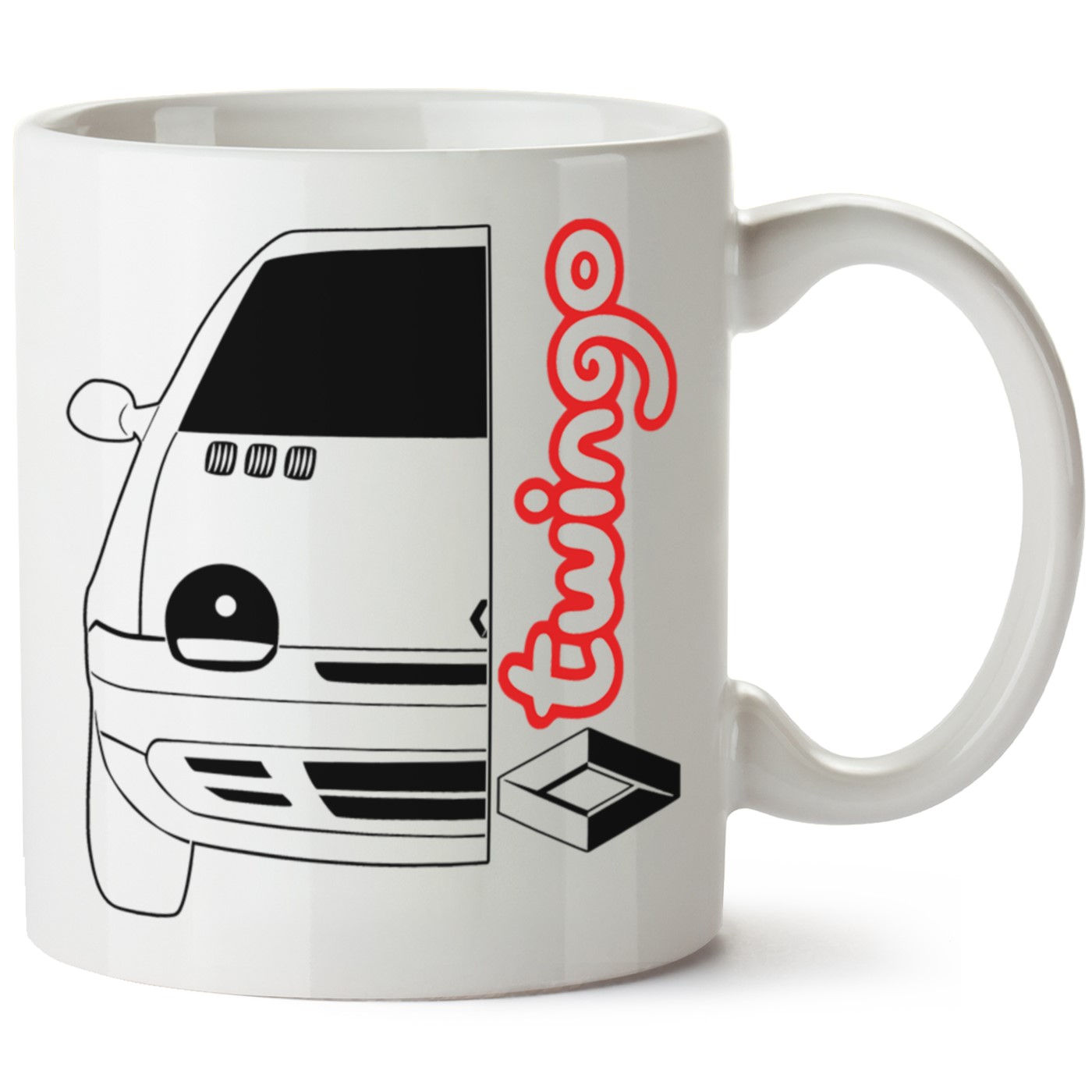 Renault twingo Baskılı Porselen Kupa Bardak