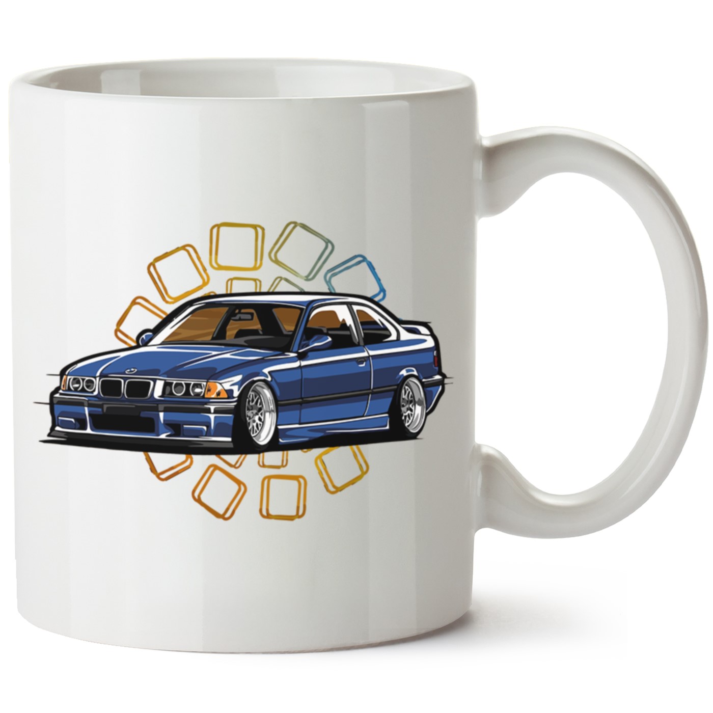 Bmw E36 Baskılı Porselen Kupa Bardak