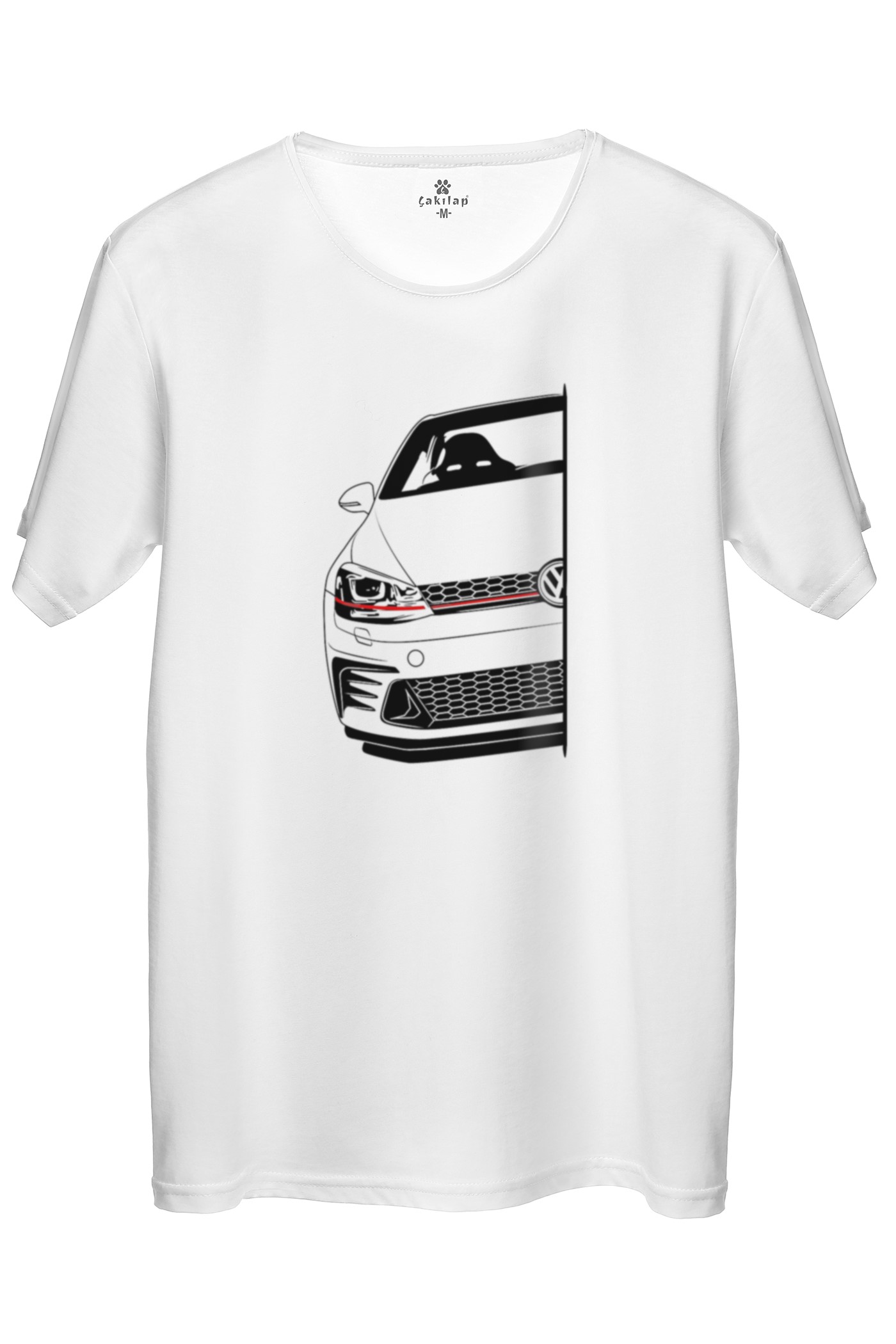 Vw Golf 7 Baskılı Regular Tişört