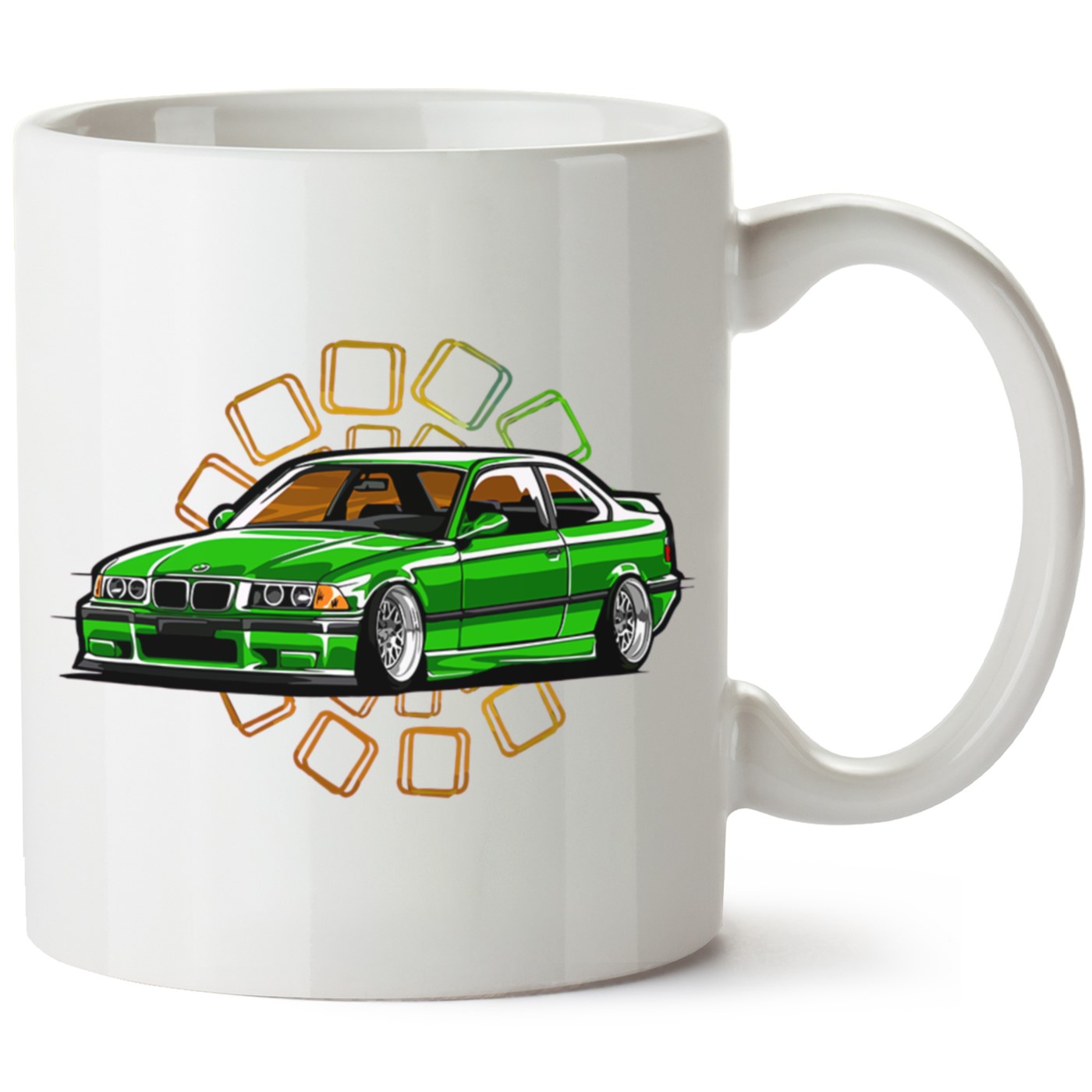 Bmw E36 Baskılı Porselen Kupa Bardak