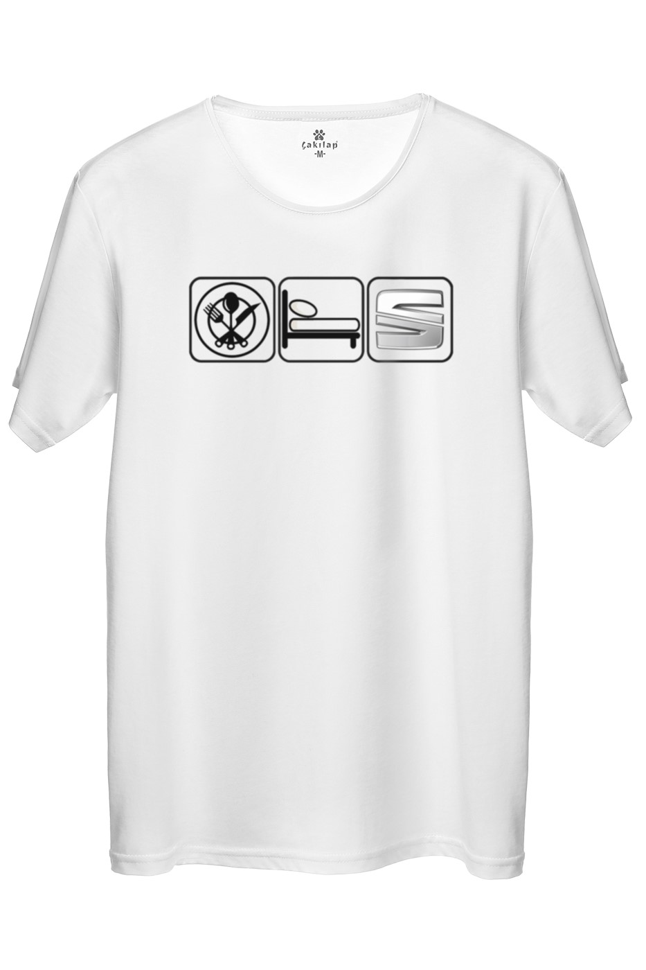 Seat Logo Baskılı Regular Tişört