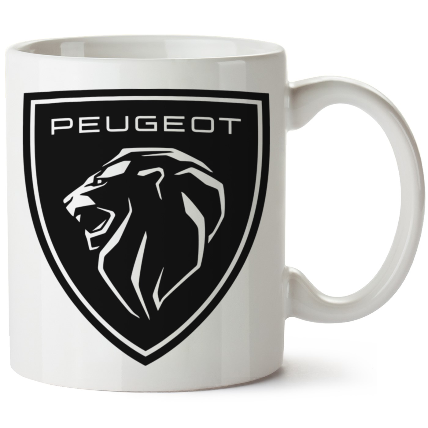 Peugeot Logo Baskılı Porselen Kupa Bardak