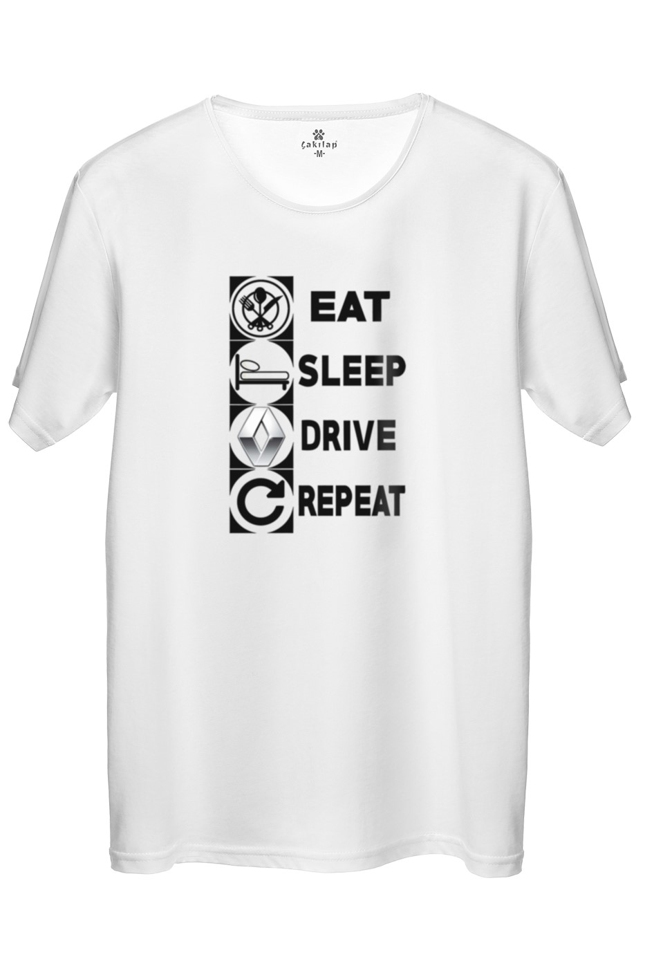 Renault Logo Baskılı Regular Tişört