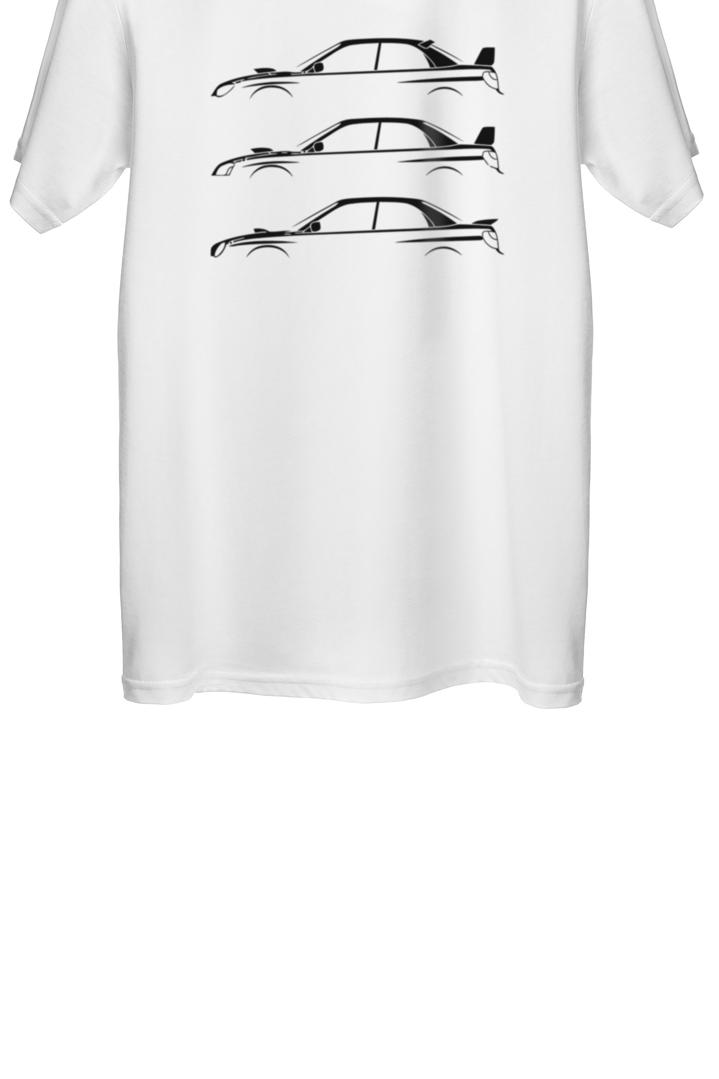 Subaru Baskılı Regular Tişört