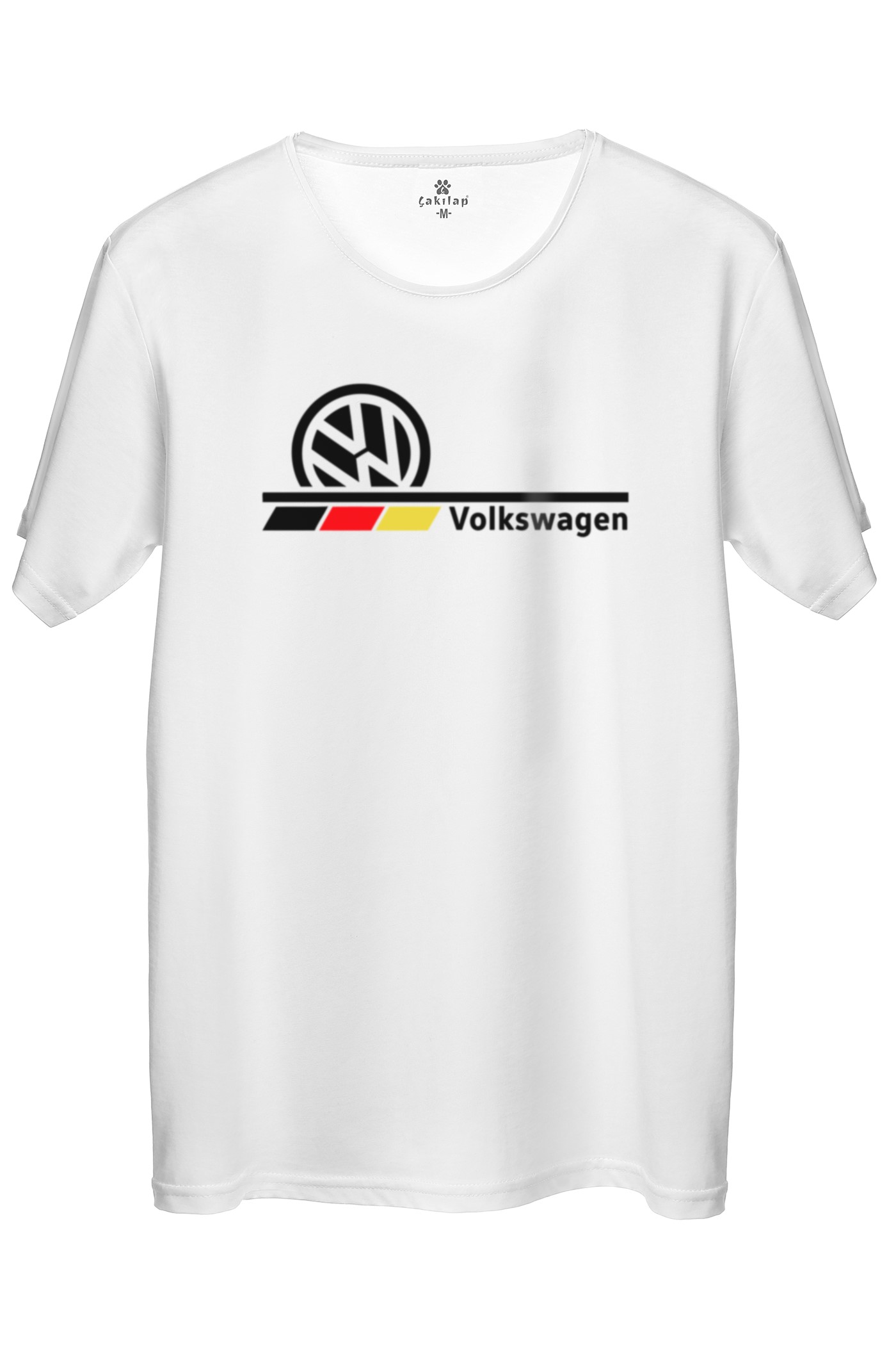Vw Logo Baskılı Regular Tişört