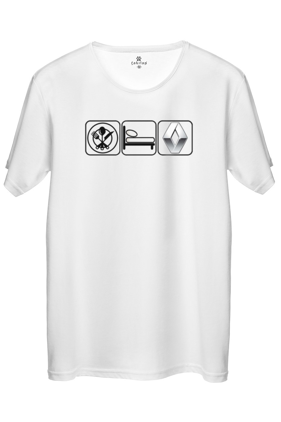 Renault Logo Baskılı Regular Tişört