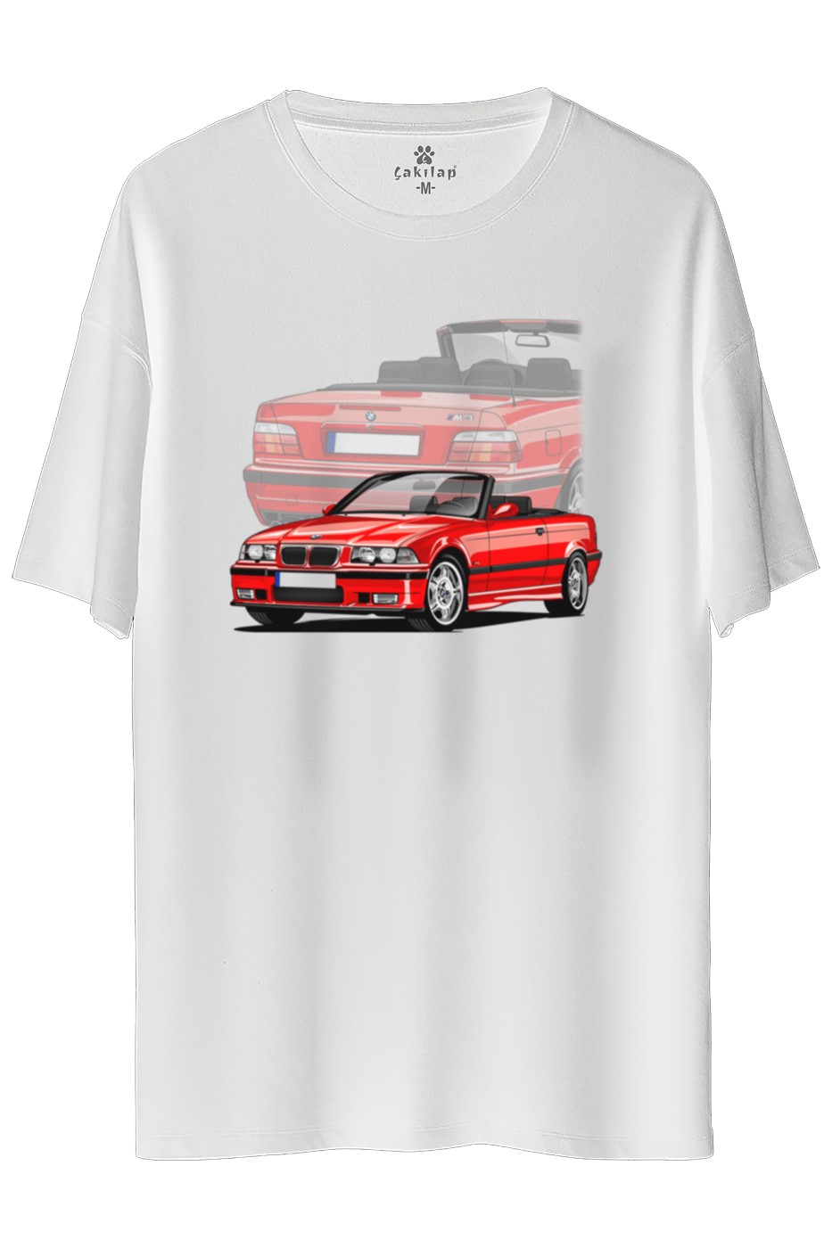 Bmw E36 Baskılı Oversize Tişört