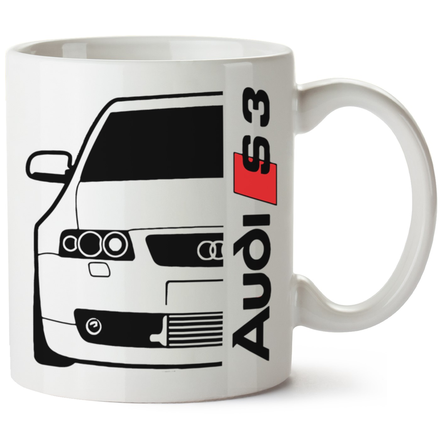 Audi A3 Mk1 Baskılı Porselen Kupa Bardak