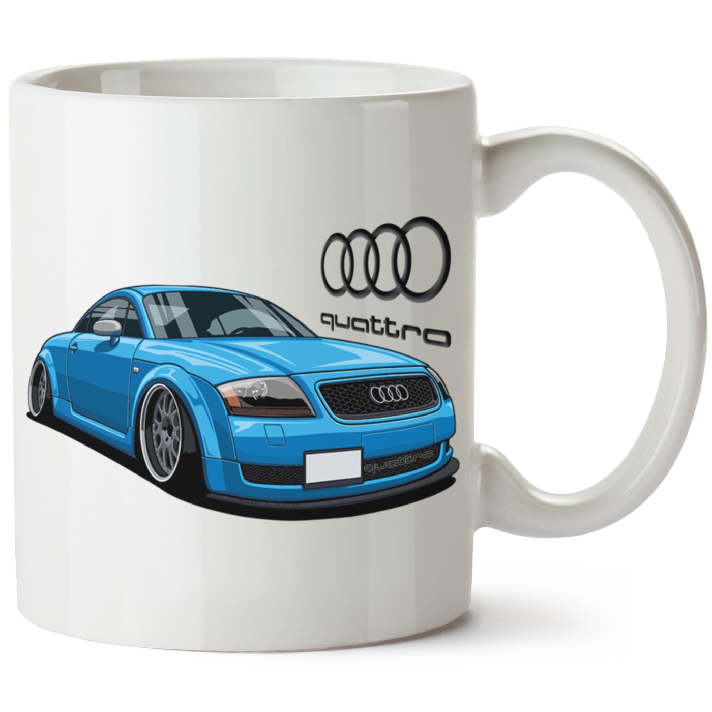 Audi TT  Baskılı Porselen Kupa Bardak