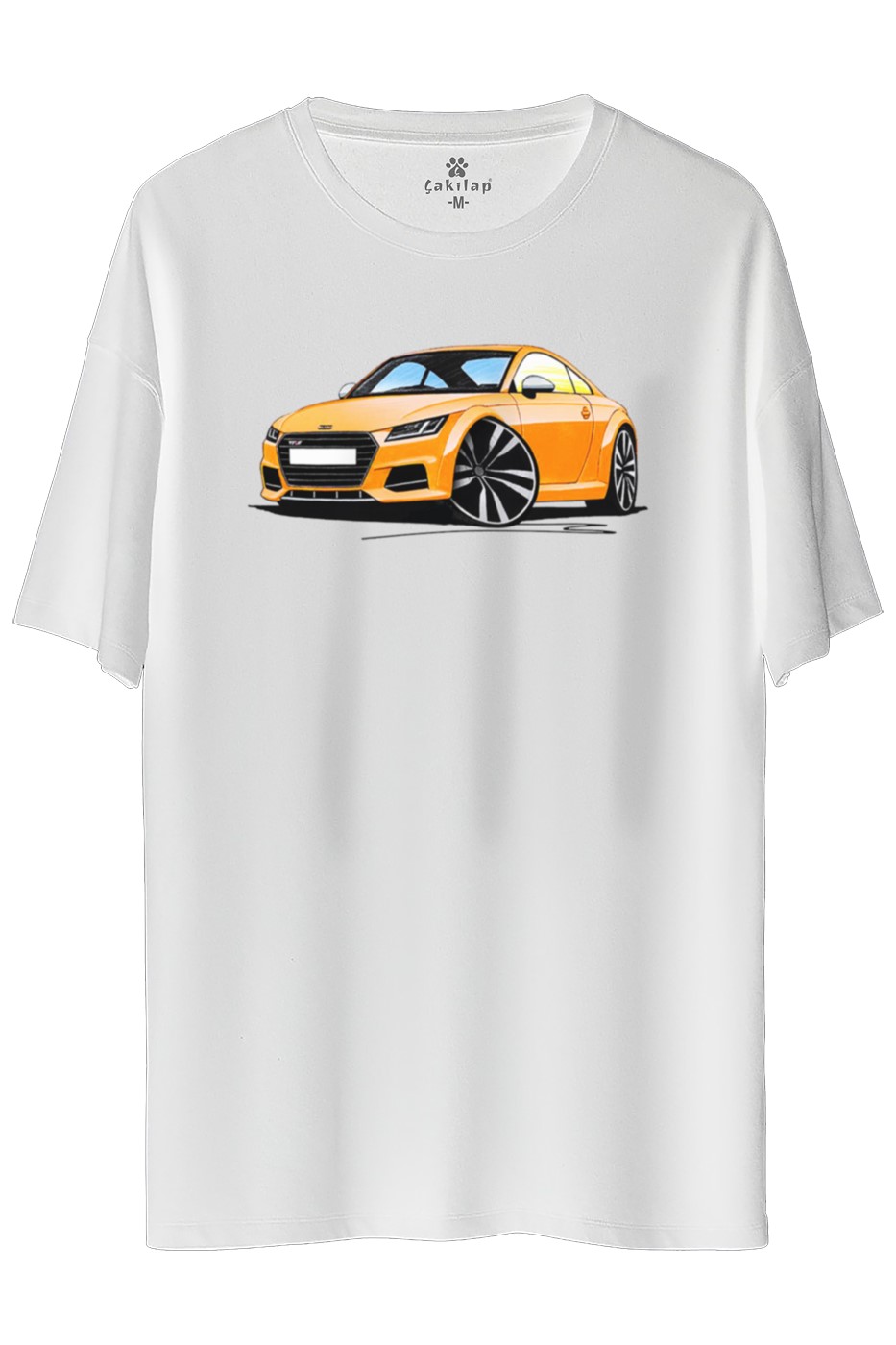 Audi TT Baskılı Oversize Tişört