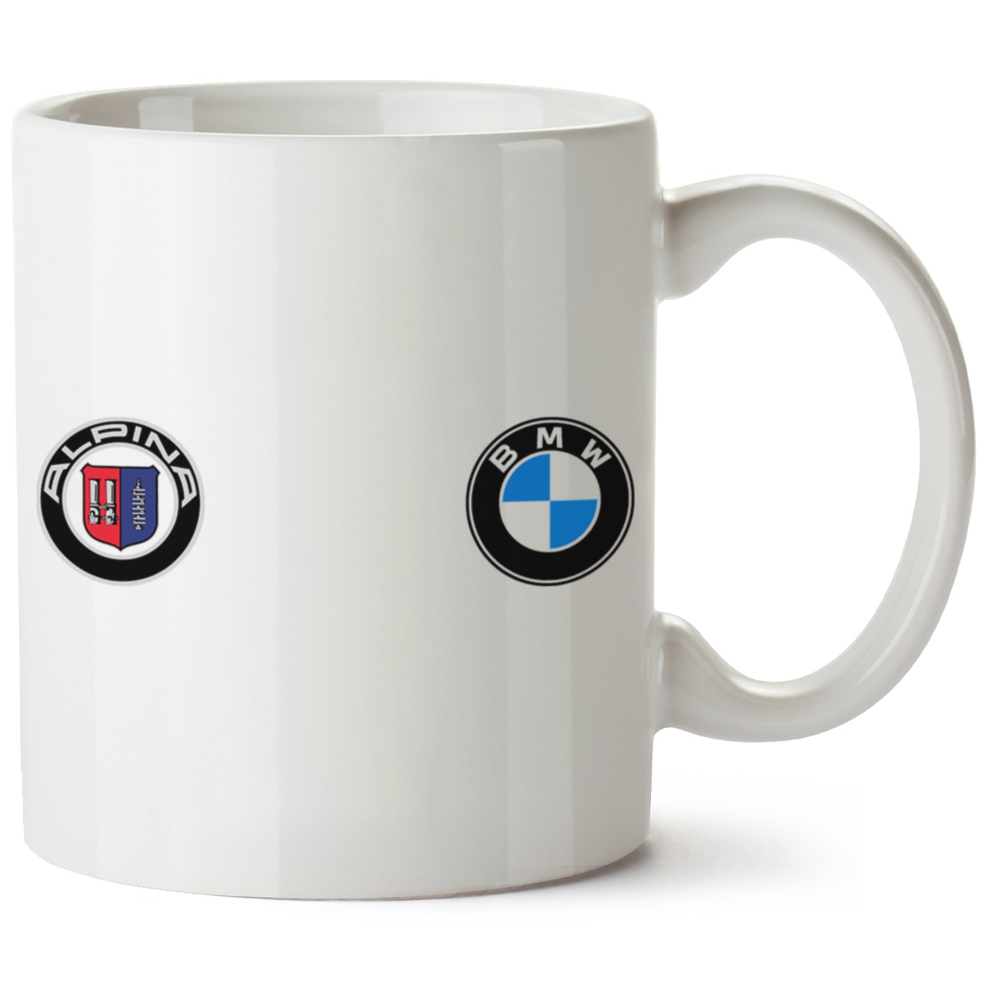 Bmw Alphina Baskılı Porselen Kupa Bardak