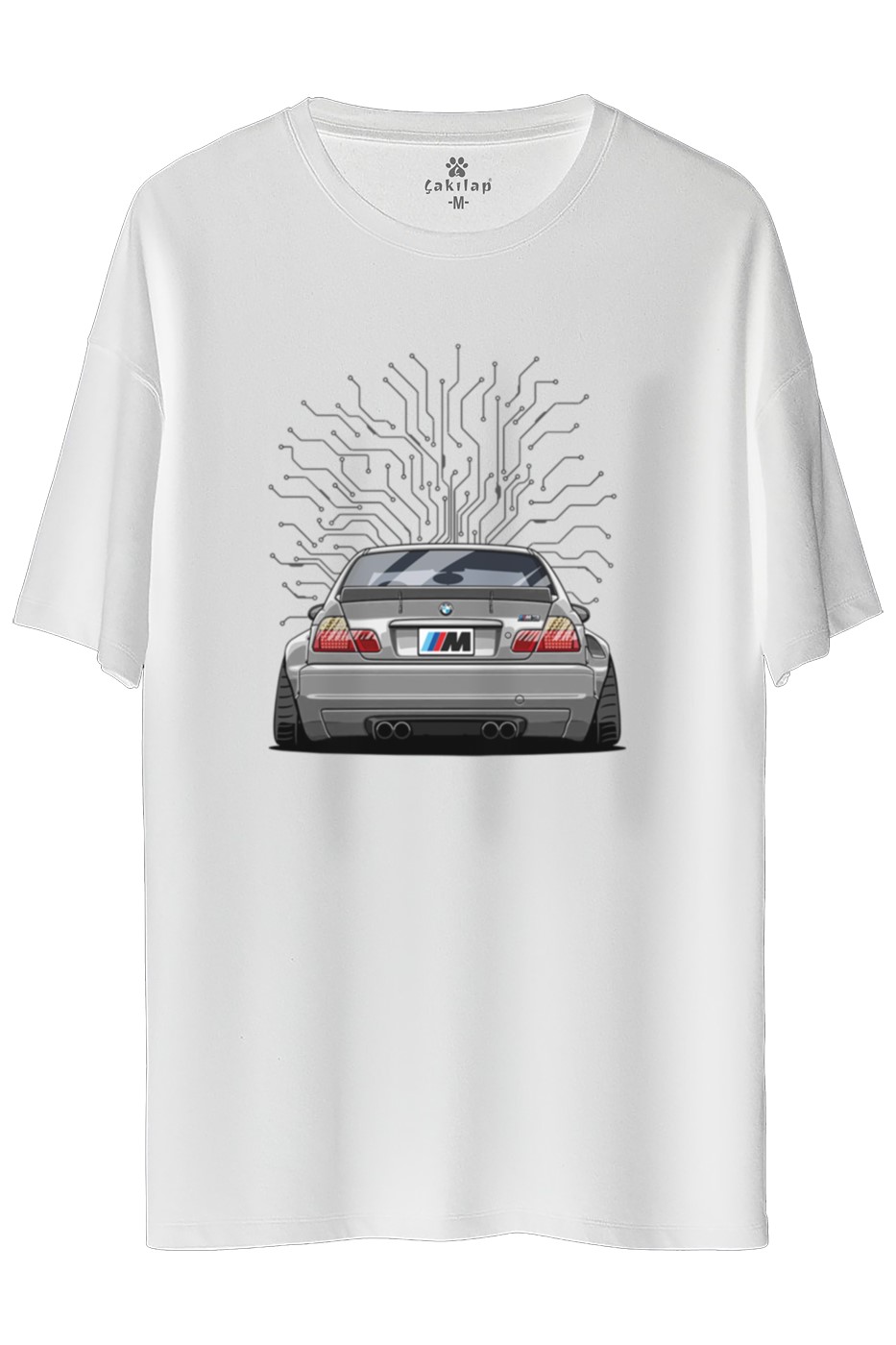 Bmw E46 Baskılı Oversize Tişört