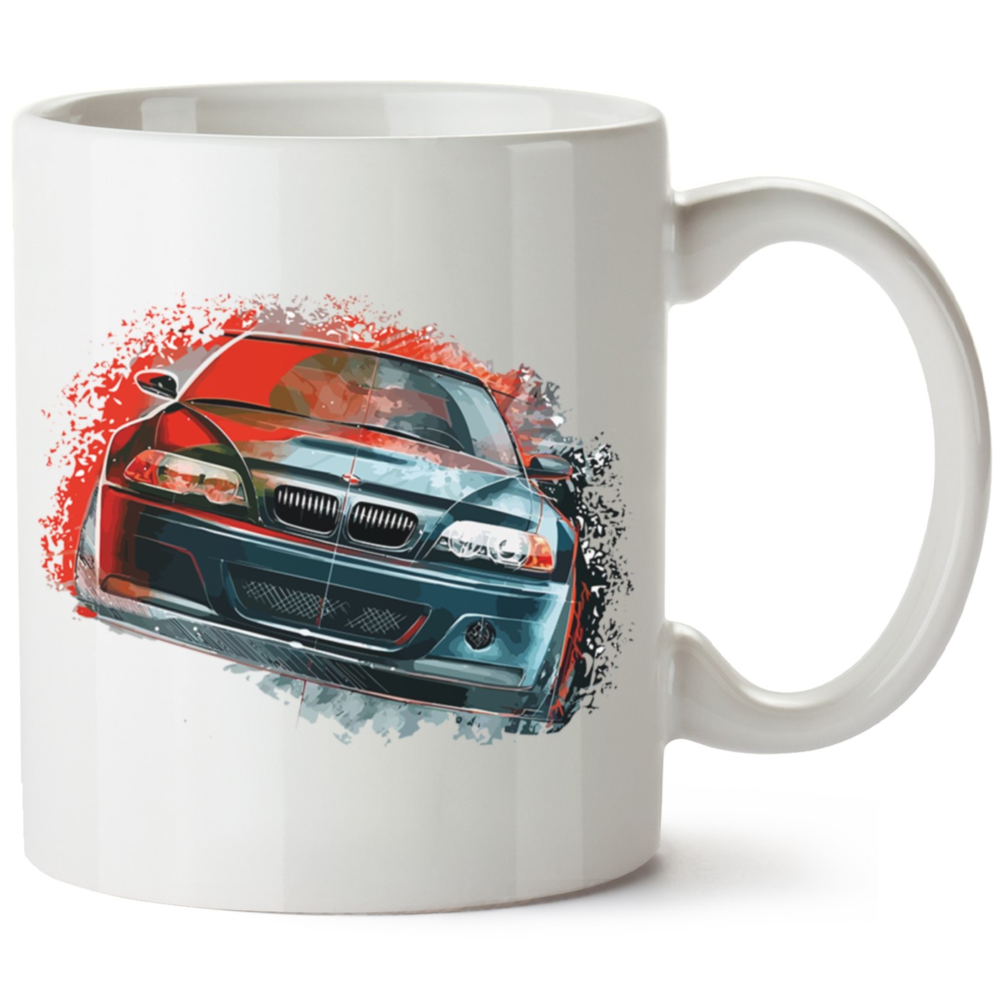 Bmw E46 Baskılı Porselen Kupa Bardak