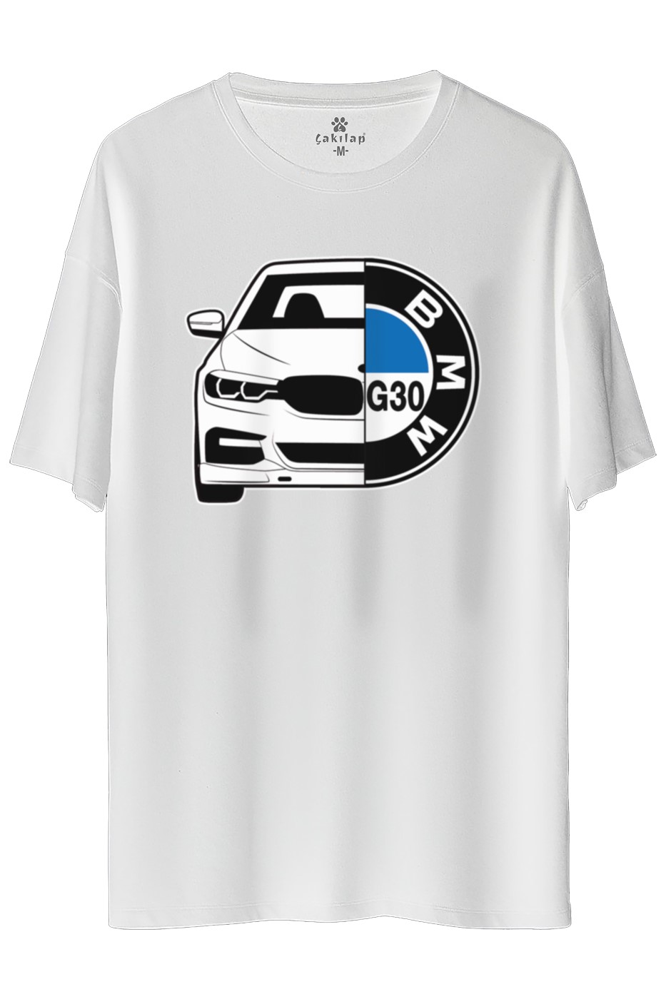 Bmw G30 Baskılı Oversize Tişört