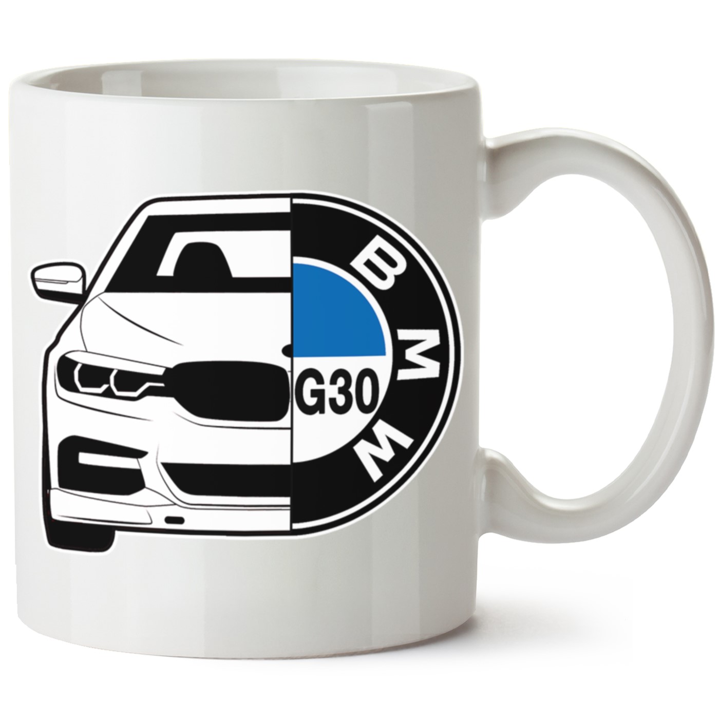 Bmw G30 Baskılı Porselen Kupa Bardak