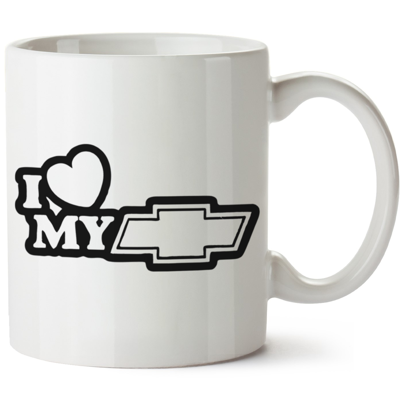 Chevrolet Logo Baskılı Porselen Kupa Bardak