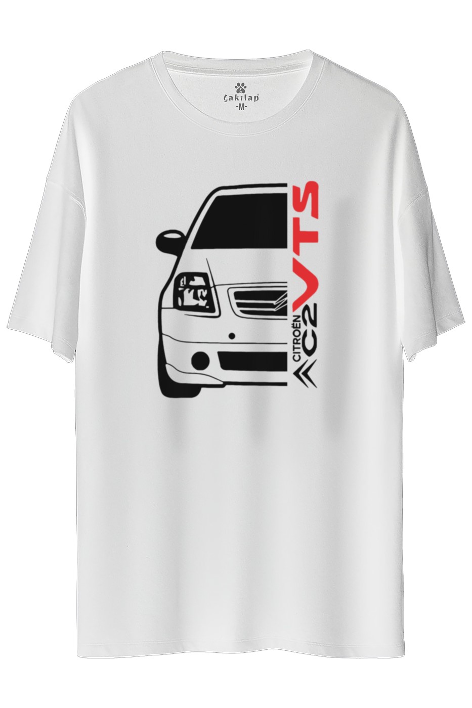 Citroen C2 Baskılı Oversize Tişört