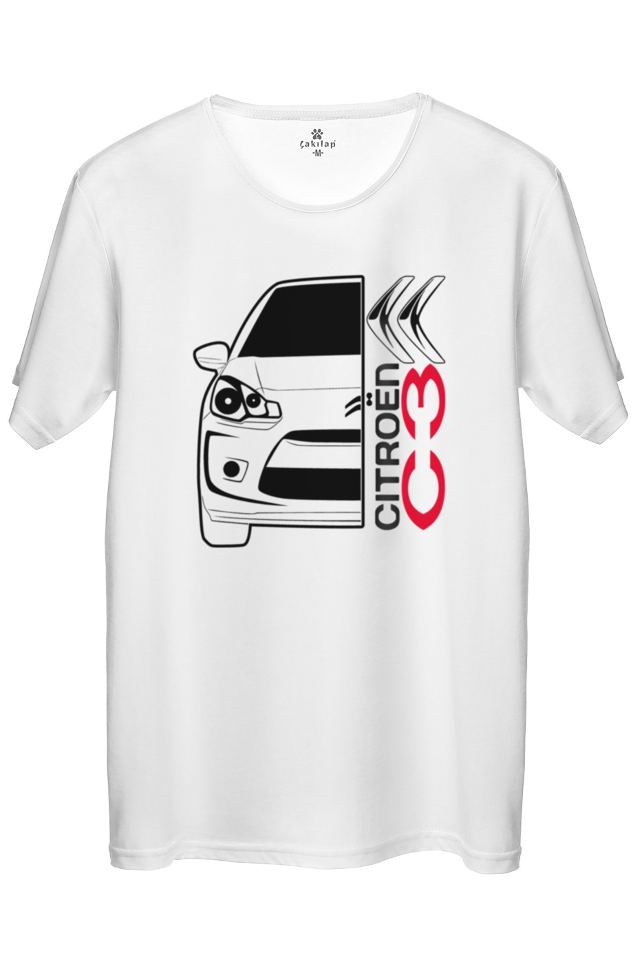 Citroen C3 Baskılı Regular Tişört