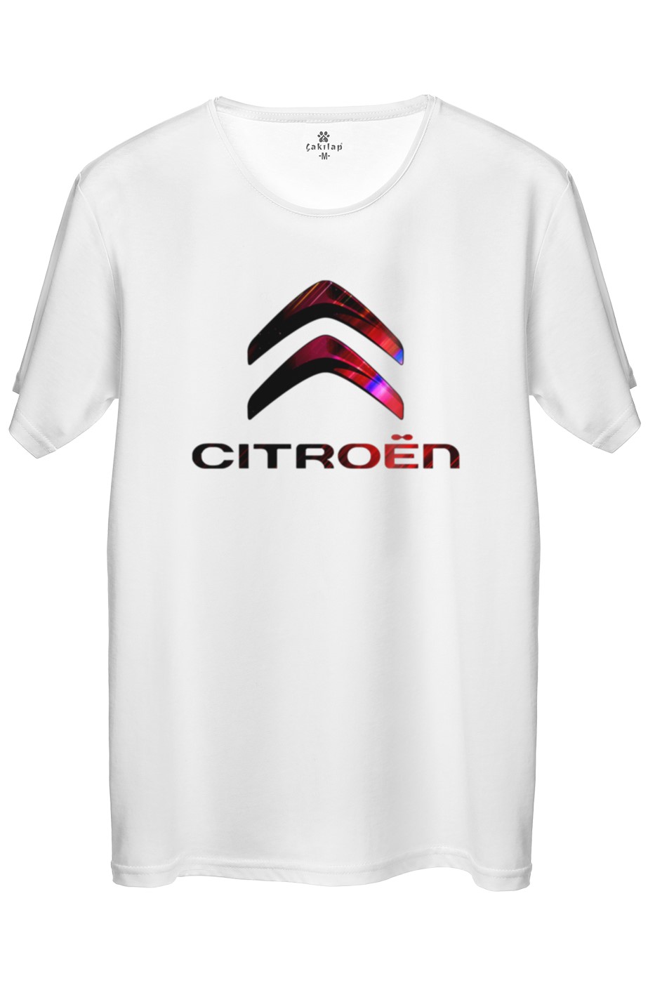 Citroen Logo Baskılı Regular Tişört