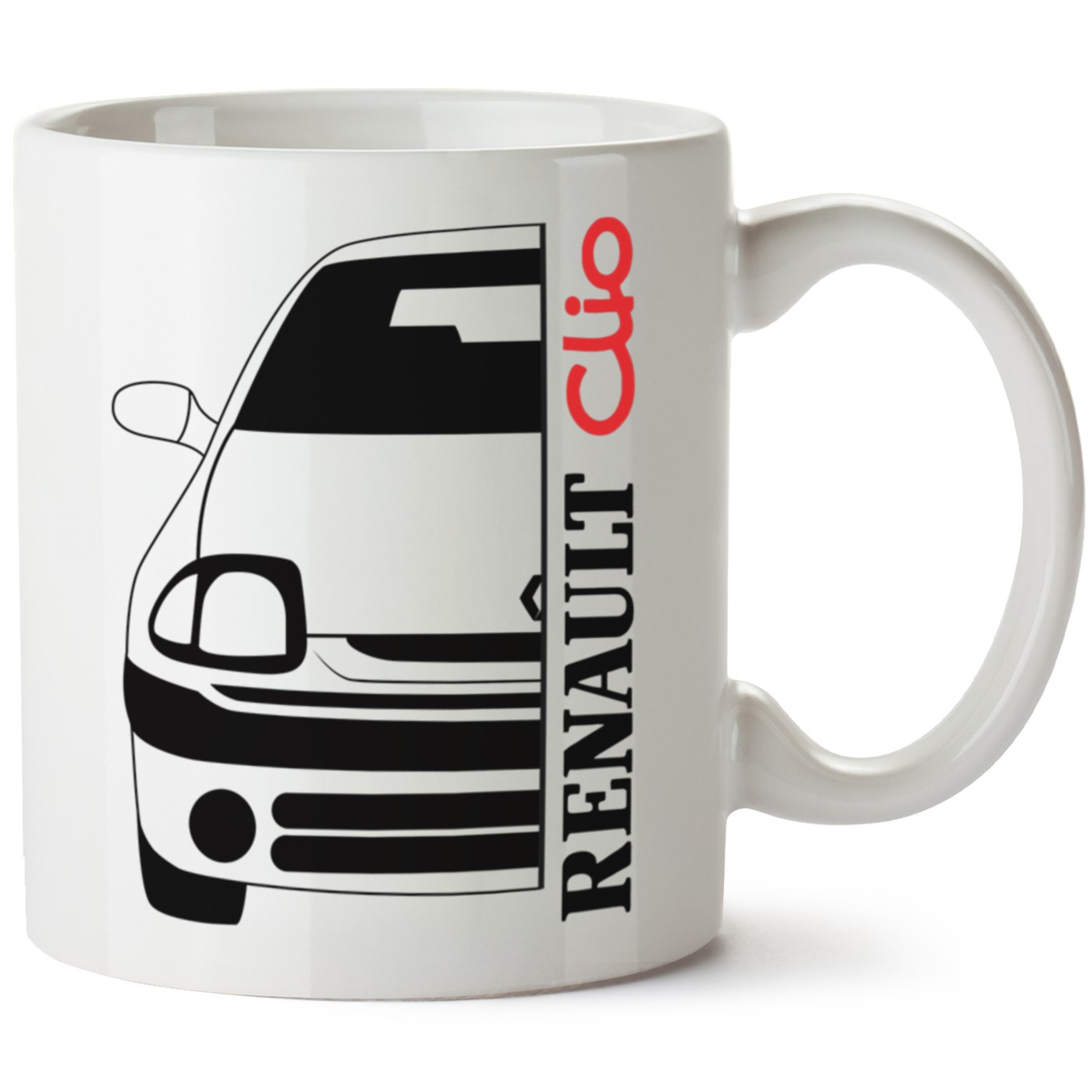 Renault Clio 1 Baskılı Porselen Kupa Bardak