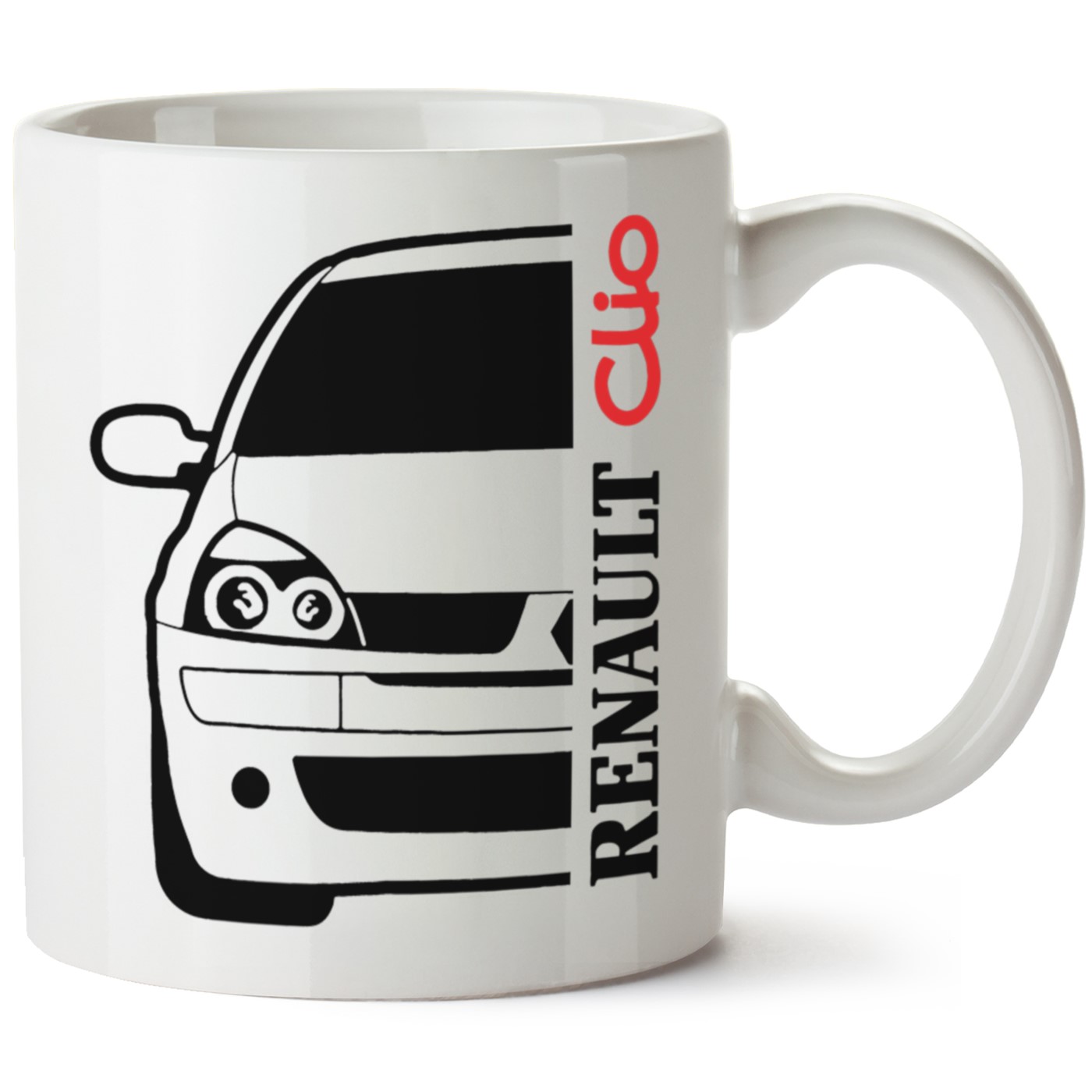 Renault Clio 2 Baskılı Porselen Kupa Bardak