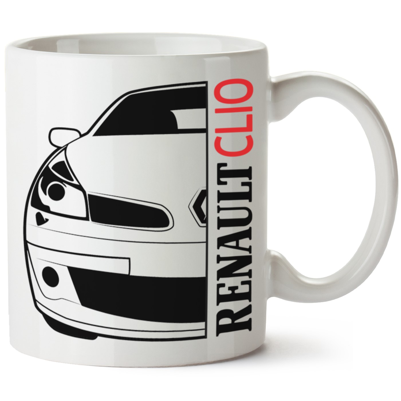 Renault Clio 3 Baskılı Porselen Kupa Bardak