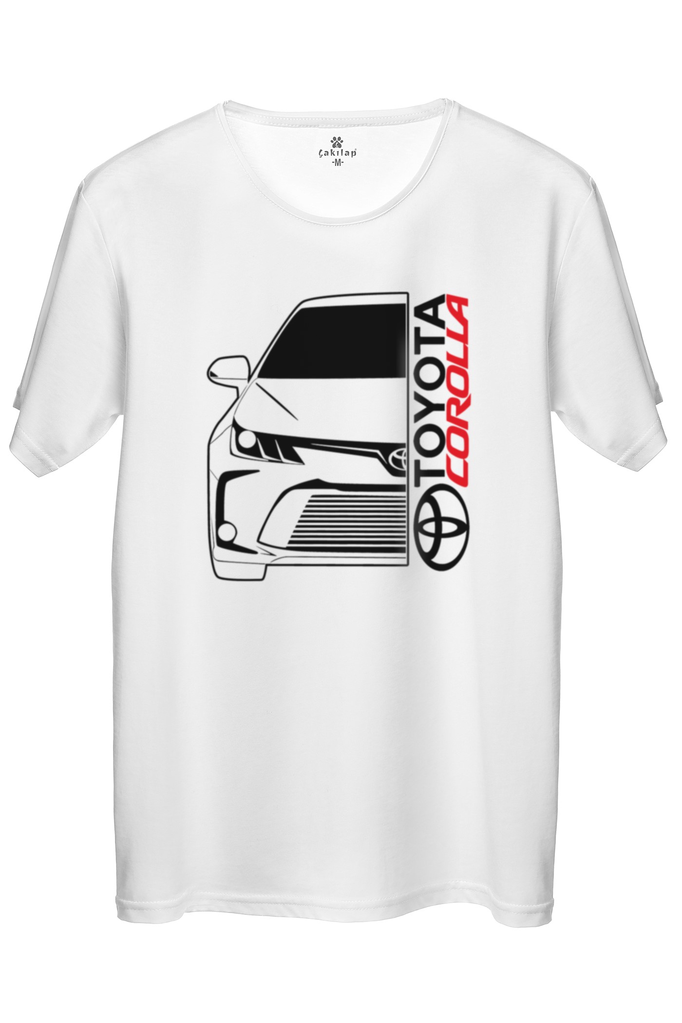 Toyota Corollae210 Baskılı Regular Tişört