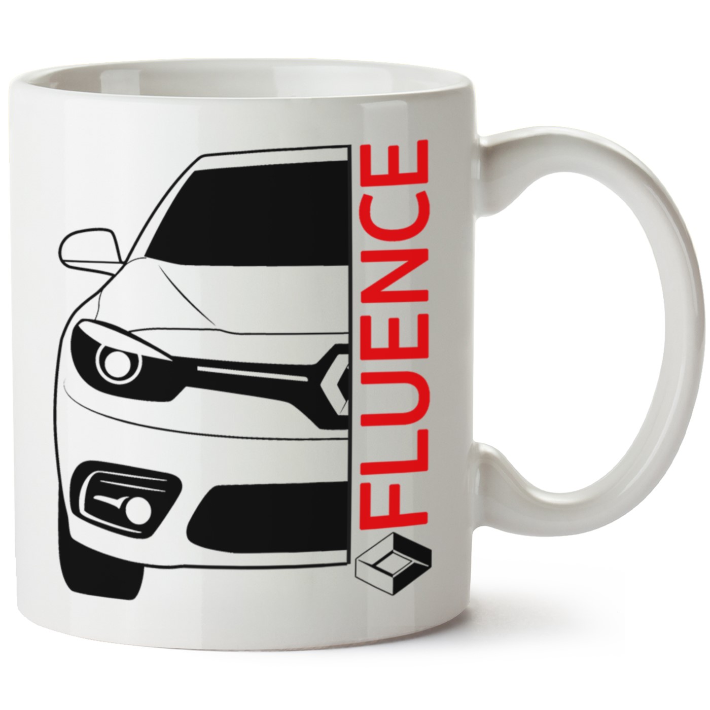 Renault Fluence Baskılı Porselen Kupa Bardak