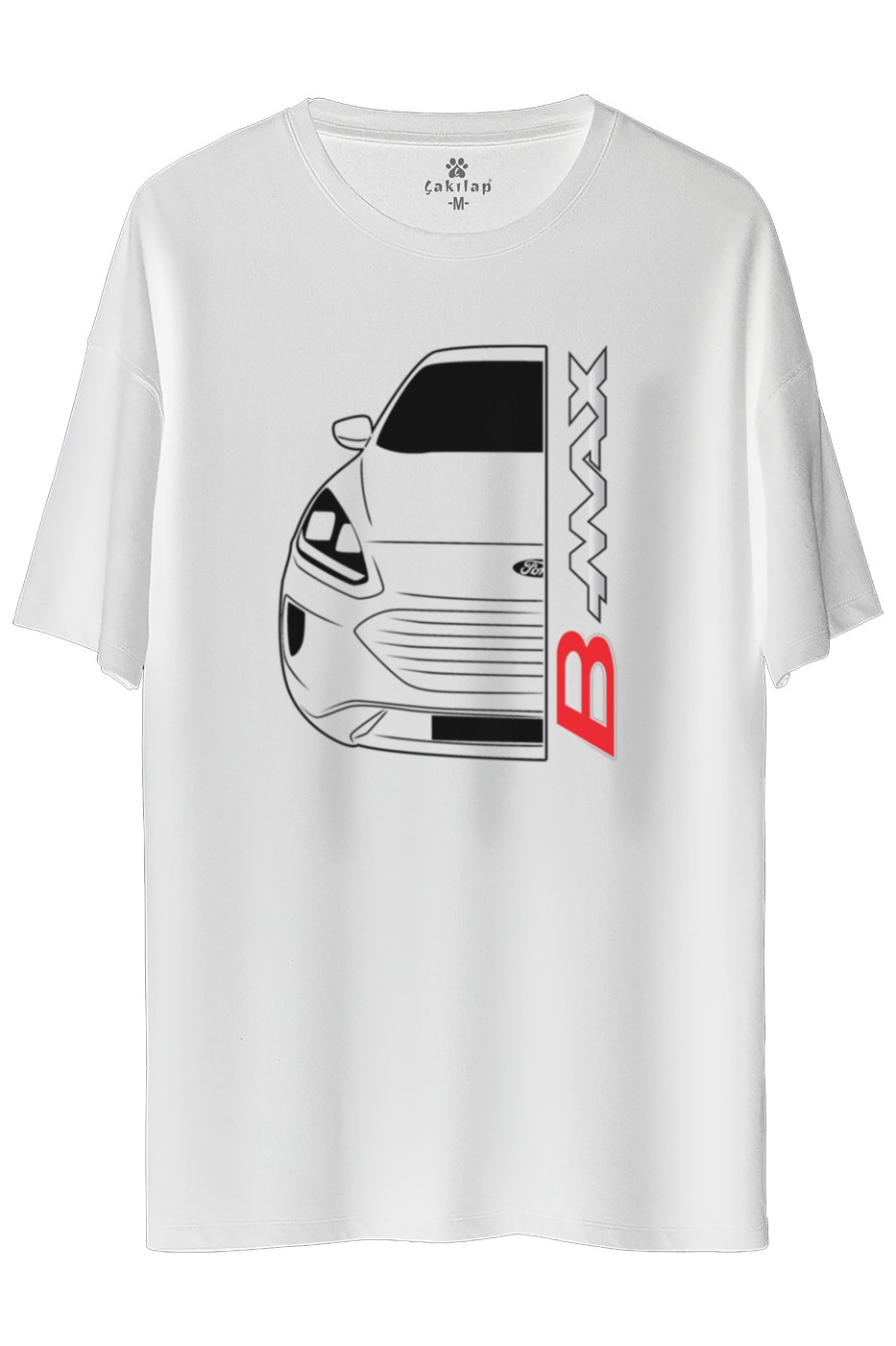 Ford Bmax Baskılı Oversize Tişört
